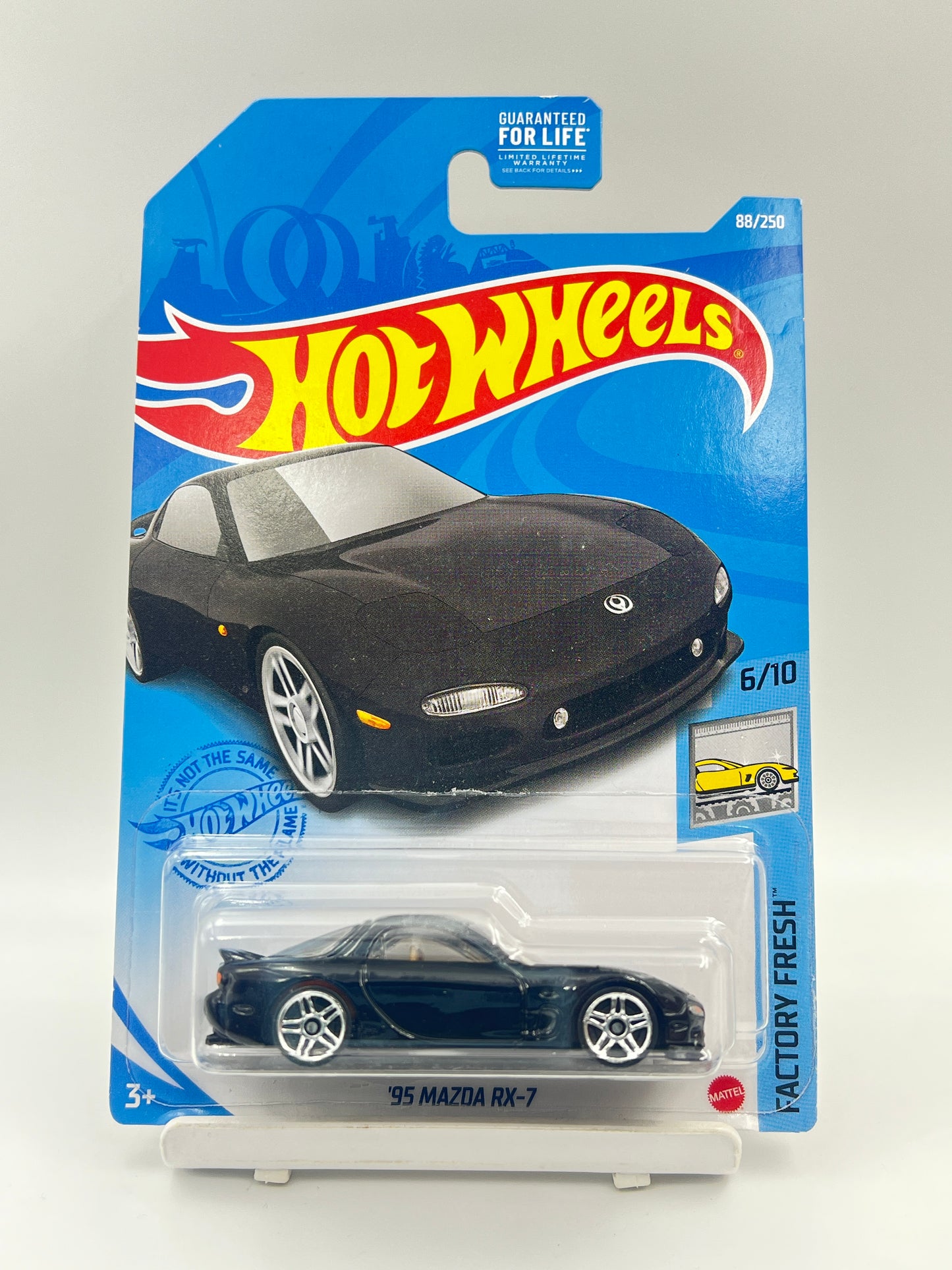 BLISTER CRACK - HOT WHEELS - 95 MAZDA RX-7 - BLACK - 3A