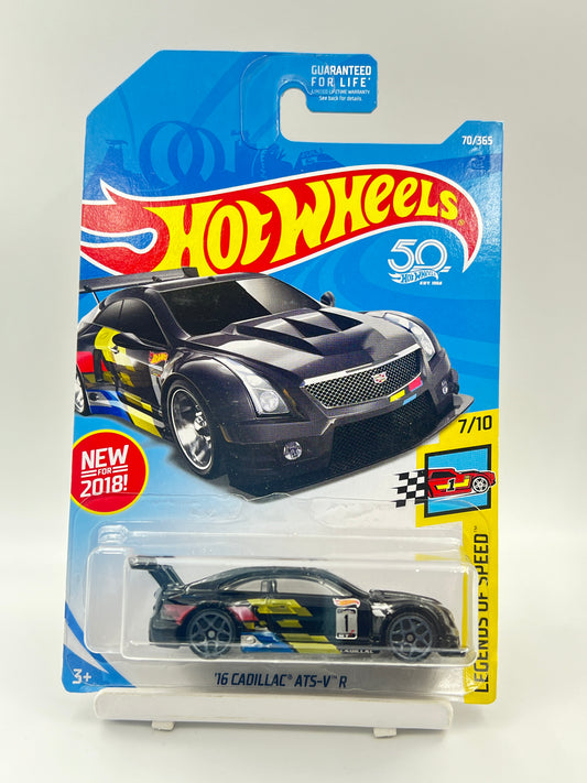 BLISTER / CARD DAMAGE - 16 CADILLAC ATS-V - R - BLACK - 3A