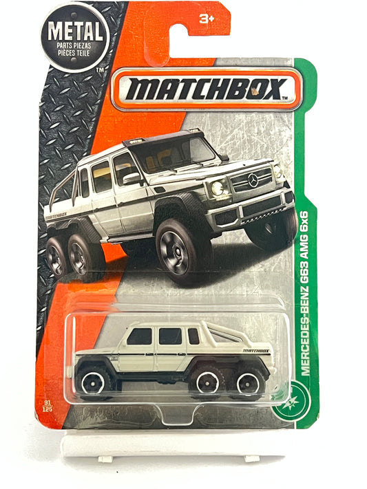 MERCEDES BENZ G63 AMG 6X6 - Its Fun- Hot wheels - matchbox - diecast