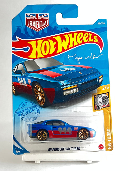 HOTWHEELS - 89 PORSCHE 944 TURBO - 3A - Its Fun- Hot wheels - matchbox - diecast