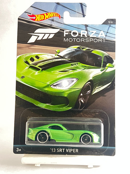 HOTWHEELS - FORZA MOTORSPORT - 13 SRT VIPER - SHINY GREEN - 3B - Its Fun- Hot wheels - matchbox - diecast