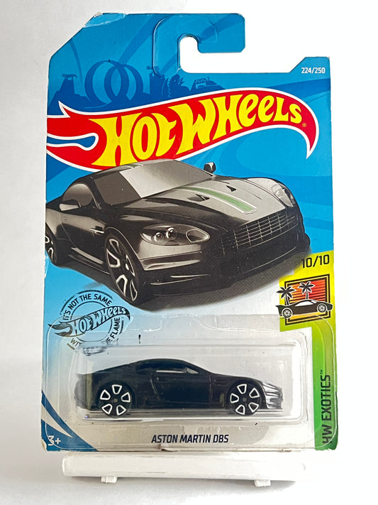 BLISTER DAMAGE - ASTON MARTIN DBS - 4F - Its Fun- Hot wheels - matchbox - diecast