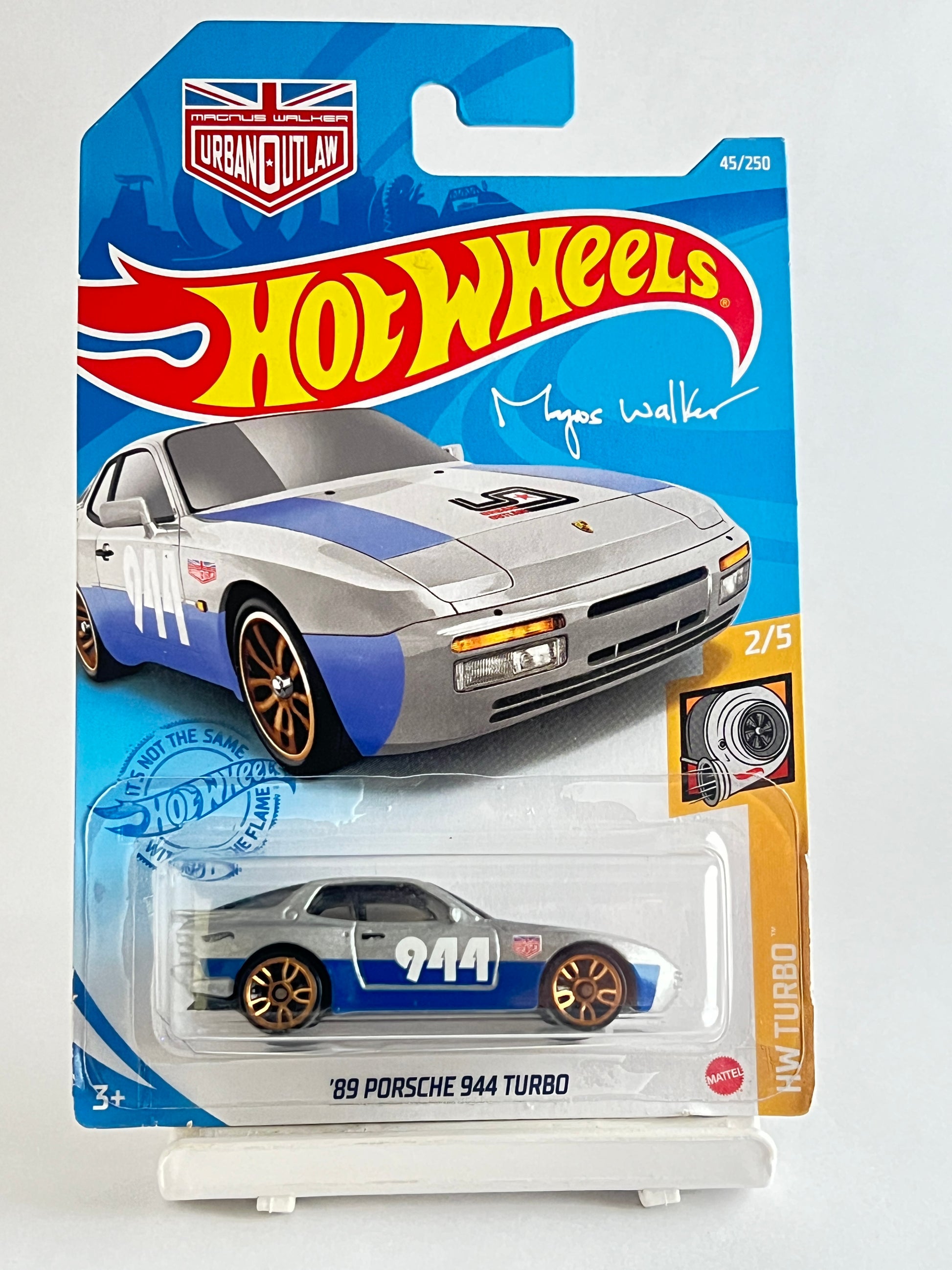 BLISTER CRACK - 89 PORSCHE 944 TURBO - 4F - Its Fun- Hot wheels - matchbox - diecast
