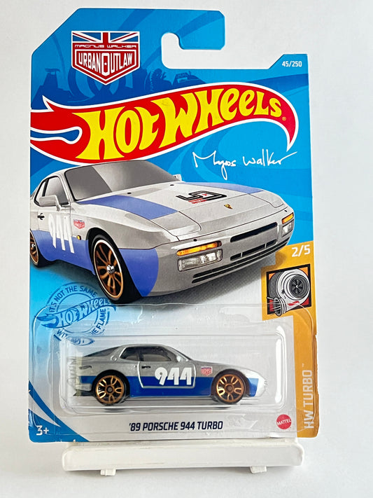 BLISTER CRACK - 89 PORSCHE 944 TURBO - 4F - Its Fun- Hot wheels - matchbox - diecast