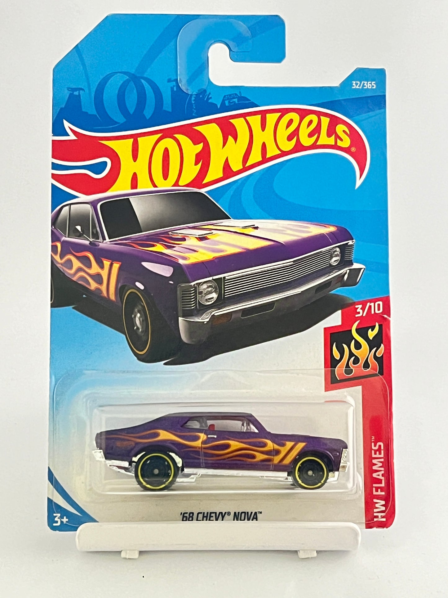 68 CHEVY NOVA - FLAMES - 3C