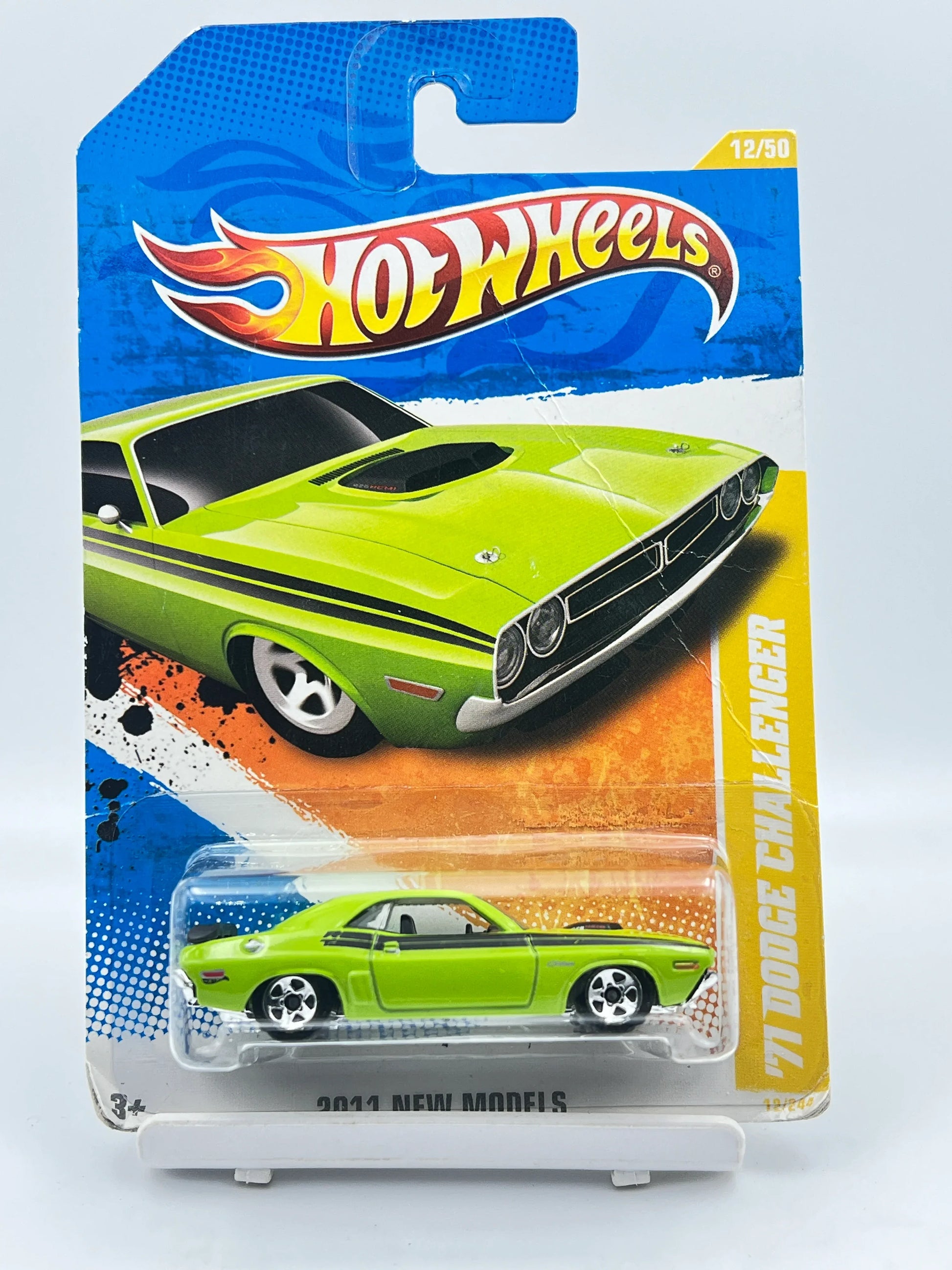 CARD DAMAGED - 71 DODGE CHALLENGER - 3A - Its Fun