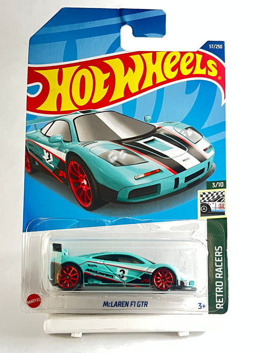 BLISTER CRACK - MCLAREN F1 GTR - 4F - Its Fun- Hot wheels - matchbox - diecast