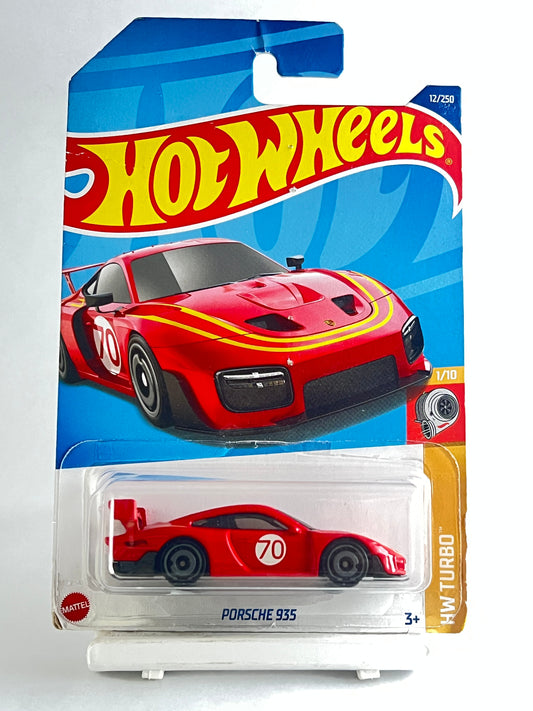 HAIRLINE CRACK - PORSCHE 935 - RED - 4F - Its Fun- Hot wheels - matchbox - diecast