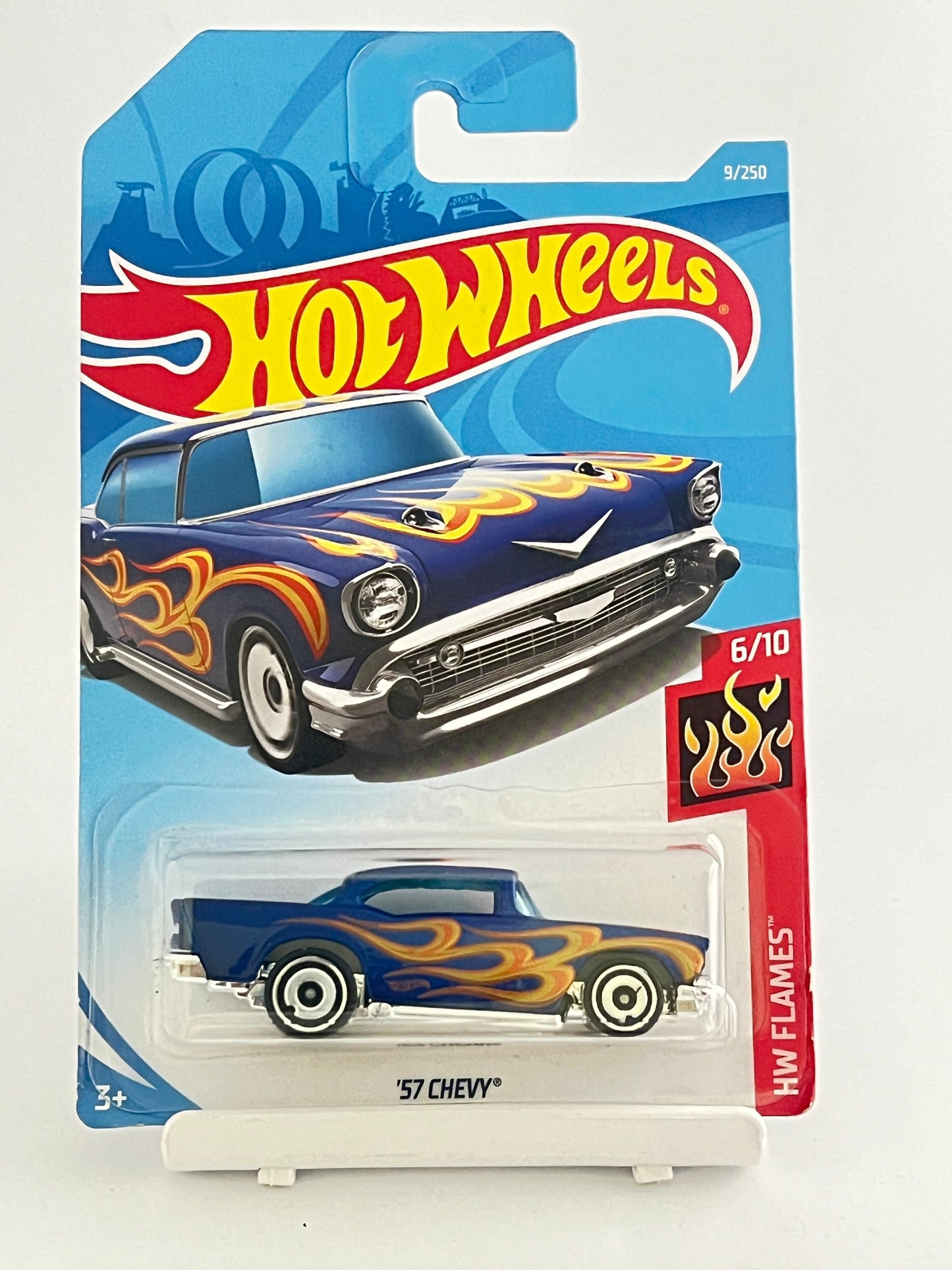 57 CHEVY - FLAMES - 3C