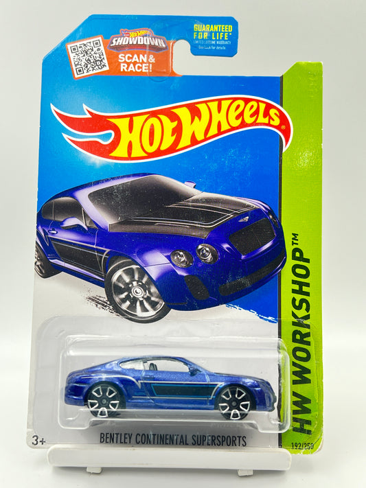 SOFT CORNERS - IMPORTED - HOT WHEELS -  BENTLEY CONTINENTAL SUPERSPORTS - 6A