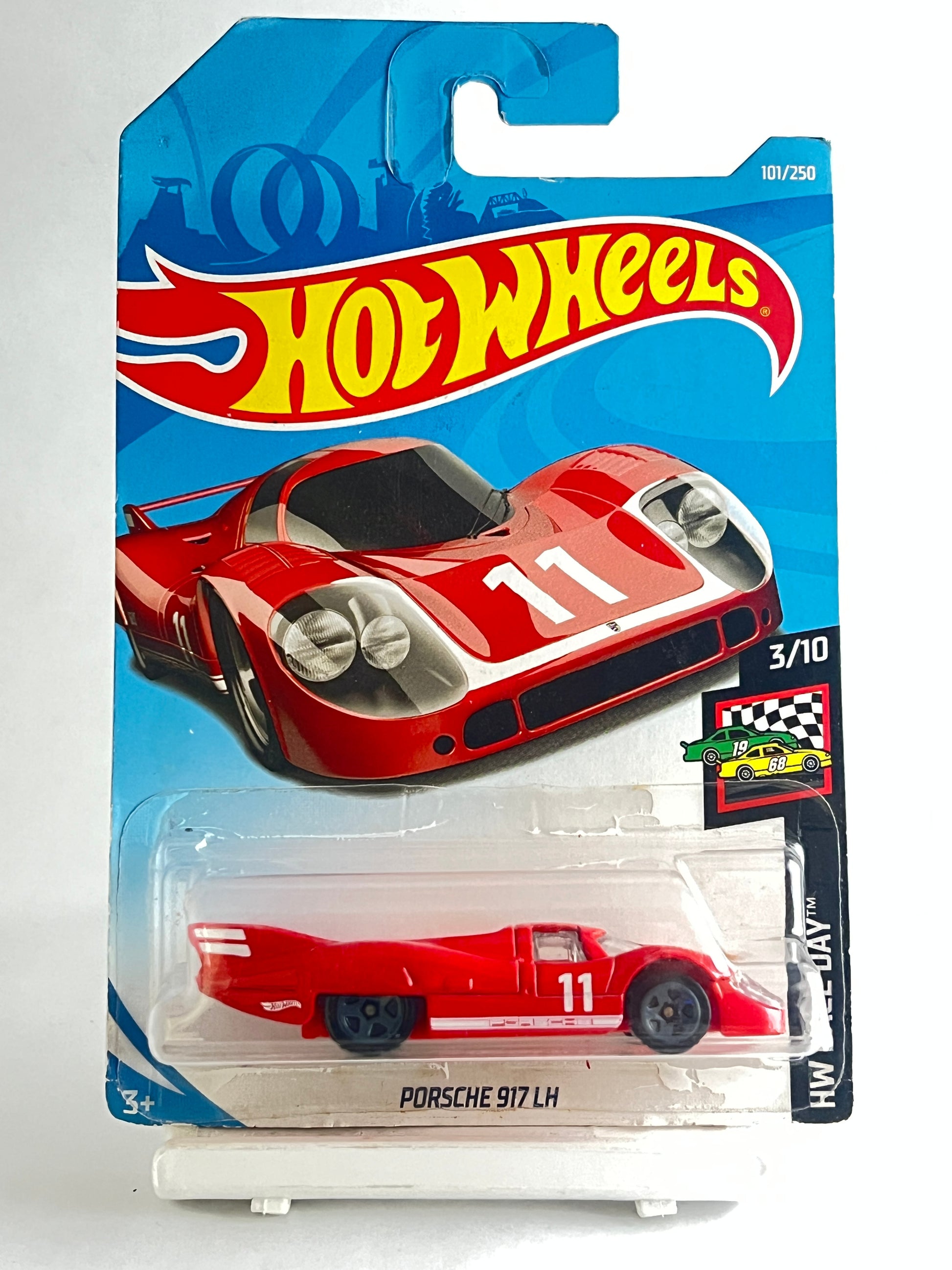 BLISTER DAMAGE - PORCHE 917LH - RED - 4F - Its Fun- Hot wheels - matchbox - diecast