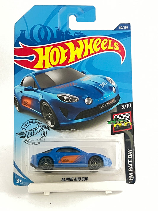 ALPINE A110 CUP - 3C - Its Fun- Hot wheels - matchbox - diecast