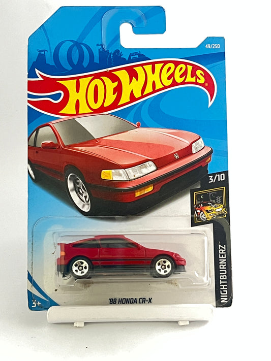88 HONDA CR-X - RED - 2A - Its Fun- Hot wheels - matchbox - diecast