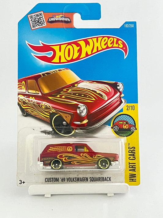 CUSTOM 69 VOLKSWAGEN SQUAREBACK - 3C - Its Fun- Hot wheels - matchbox - diecast