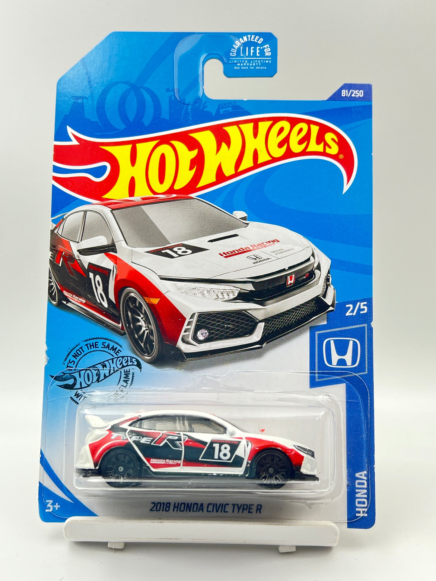 IMPORTED - HOT WHEELS -  2018 HONDA CIVIC TYPE R - 6D