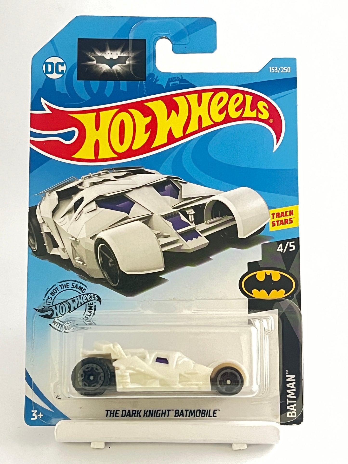 THE DARK KNIGHT BATMOBILE - WHITE - 4A