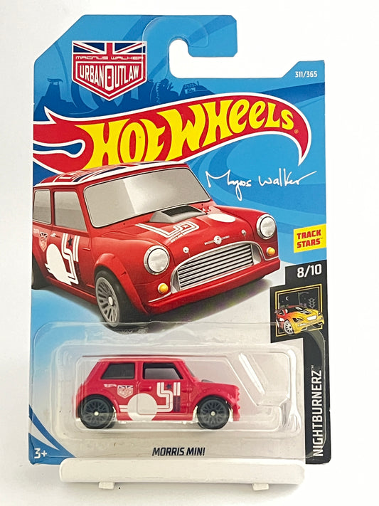 MORRIS MINI - RED - 2B - Its Fun- Hot wheels - matchbox - diecast