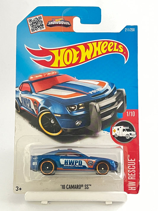 10 CAMARO SS - HIGHWAY PATROL - NICE LIVERY - 2B - Its Fun- Hot wheels - matchbox - diecast