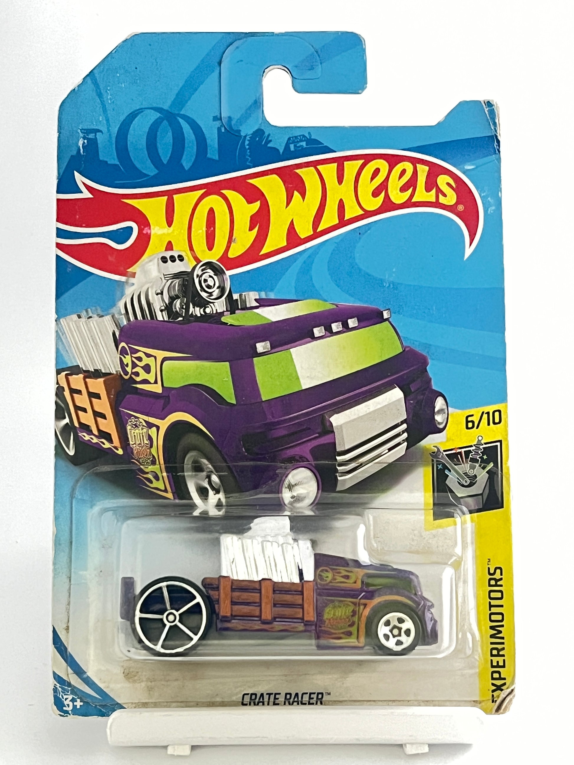 TREASURE HUNT - CRATE RACER - 2D (CORNERS ARE SLIGLTY CREASED) - REFER IMAGES - Its Fun- Hot wheels - matchbox - diecast