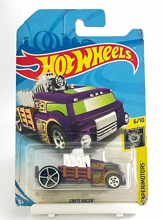 TREASURE HUNT - CRATE RACER - 2D (CORNERS ARE SLIGLTY CREASED) - REFER IMAGES - Its Fun- Hot wheels - matchbox - diecast
