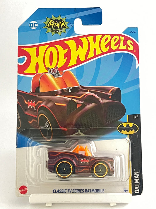 CLASSIC TV SERIES BATMOBILE - RED - 1C - Its Fun- Hot wheels - matchbox - diecast