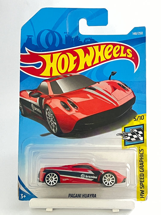 PAGANI HUAYRA - RED - 2A - Its Fun- Hot wheels - matchbox - diecast