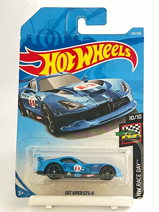 SRT VIPER GTS-R -CREASED CARD AT TOP - 2A - Its Fun- Hot wheels - matchbox - diecast