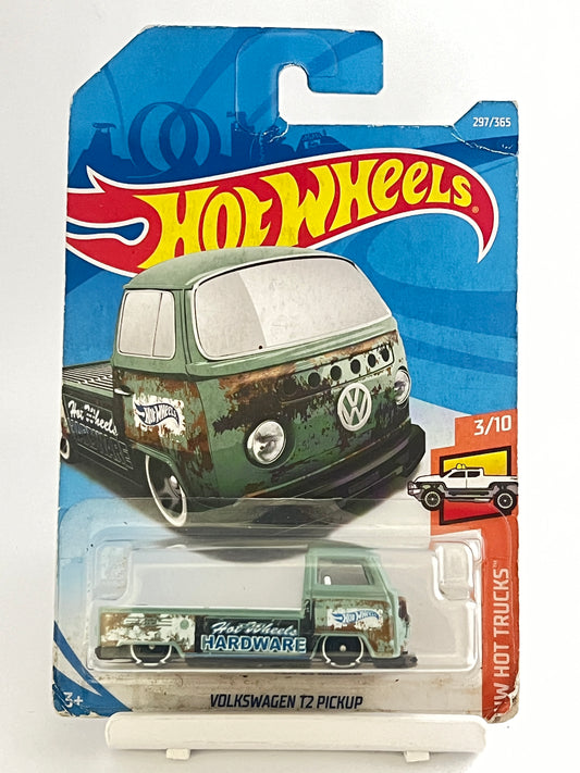 VOLKSWAGEN T2 PICKUP - CREASED CARD - 2A - Its Fun- Hot wheels - matchbox - diecast