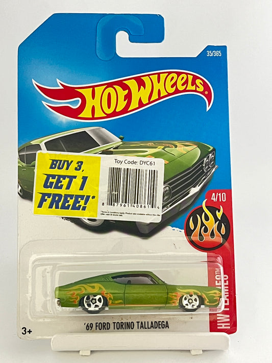 69 FORD TORINO TALLADEGA - 1C - Its Fun- Hot wheels - matchbox - diecast