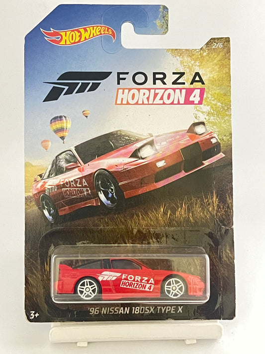 FORZA 96 NISSAN 180SX TYPE X - CARD CREASED IN SIDE - 3C - Its Fun- Hot wheels - matchbox - diecast