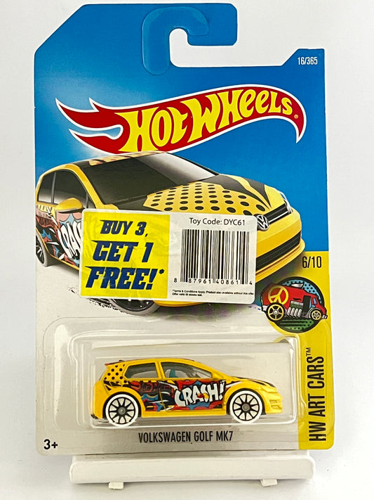 VOLKSWAGEN GOLF MK7 - 2A - Its Fun- Hot wheels - matchbox - diecast