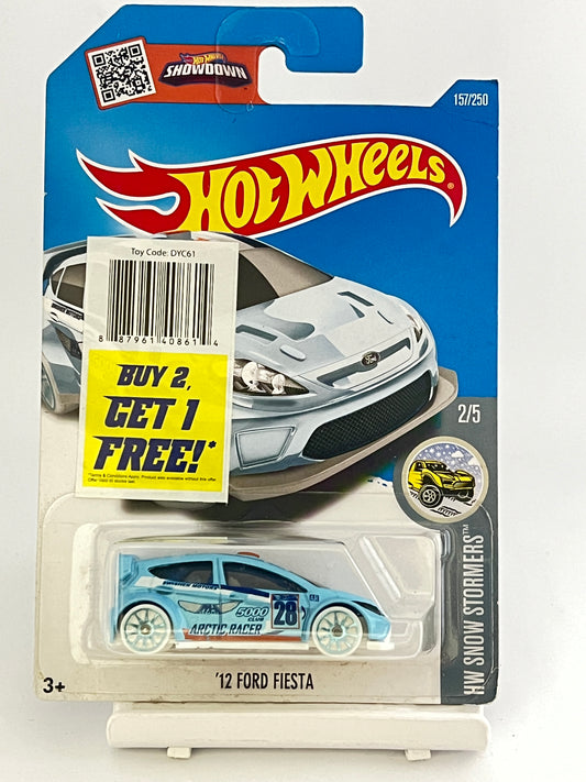 12 FORD FIESTA - 2A - Its Fun- Hot wheels - matchbox - diecast