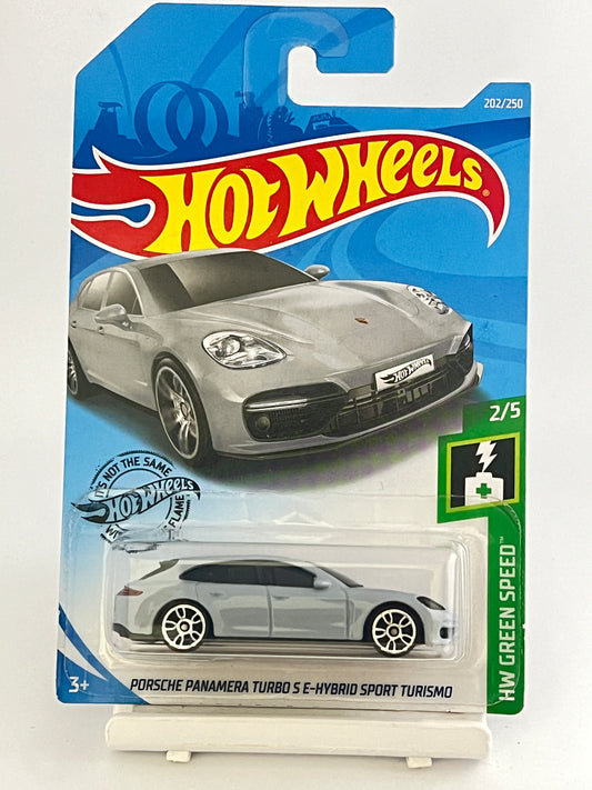 PORSCHE PANAMERA TURBO S E-HYBRID SPORT TURISMO - GREY - 3A - Its Fun- Hot wheels - matchbox - diecast