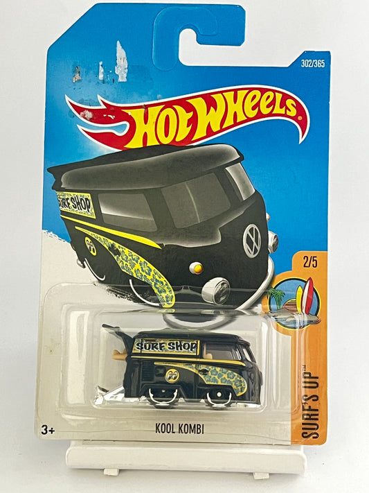 KOOL KOMBI -BLACK - 2A - Its Fun- Hot wheels - matchbox - diecast