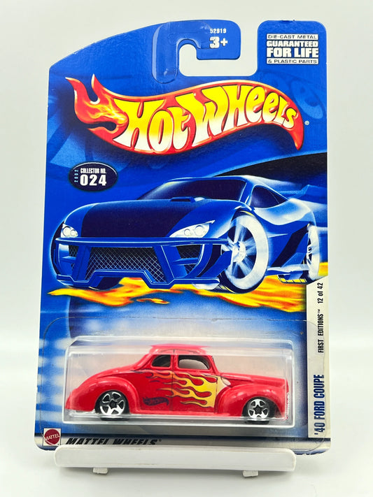 HOT WHEELS - 40 FORD COUPE - RED - 1B - Its Fun