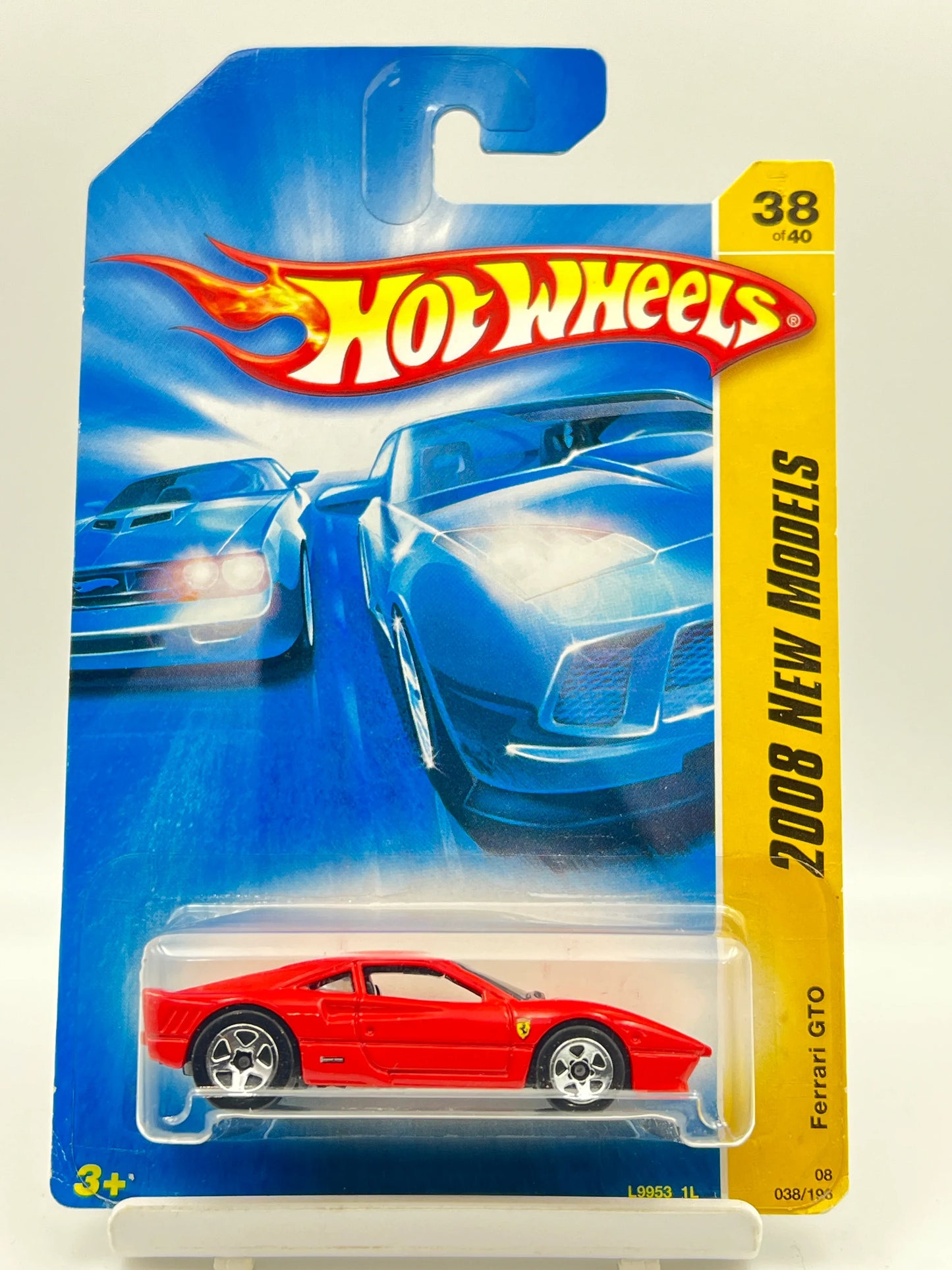HOT WHEELS - FERRARI GTO - RED - 3D - Its Fun