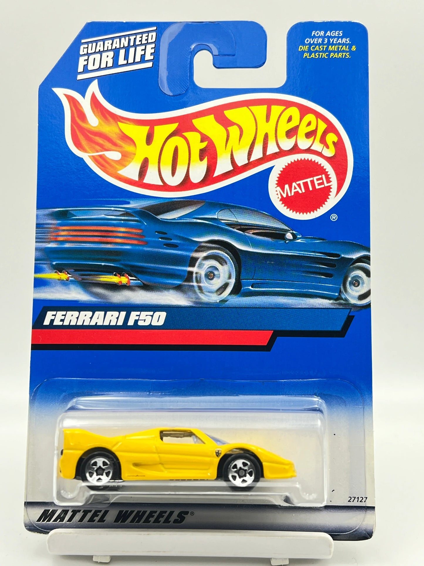 HOT WHEELS - FULL METAL - FERRARI F50 - YELLOW - 3D - Its Fun
