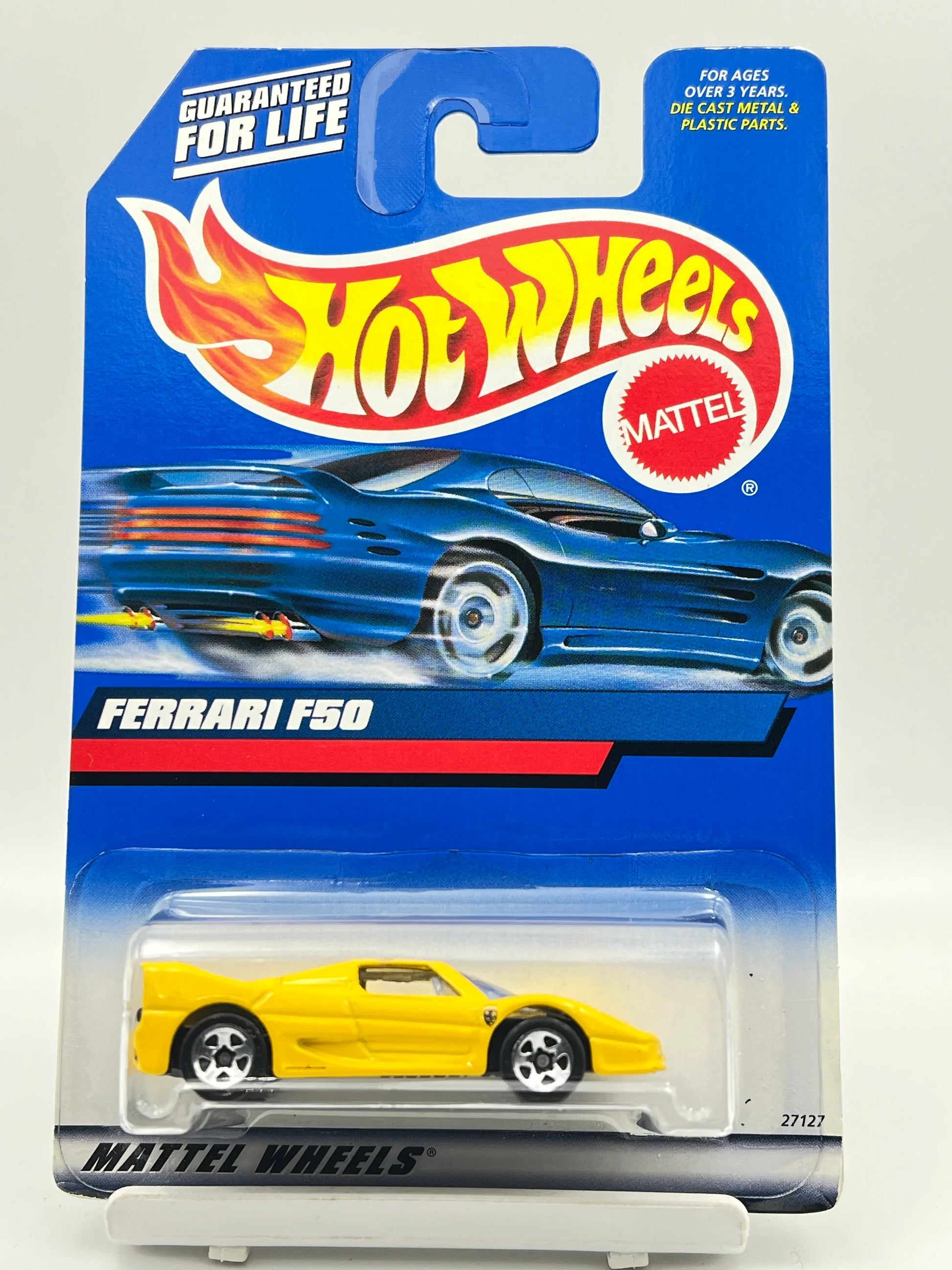 HOT WHEELS - FULL METAL - FERRARI F50 - YELLOW - 3D - Its Fun