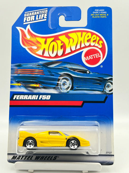 HOT WHEELS - FULL METAL - FERRARI F50 - YELLOW - 3D - Its Fun