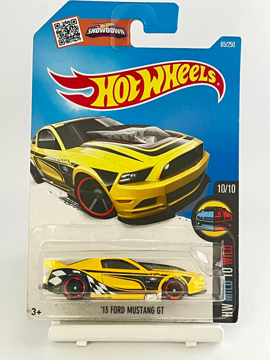 13 FORD MUSTANG GT - YELLOW - 2B - Its Fun- Hot wheels - matchbox - diecast