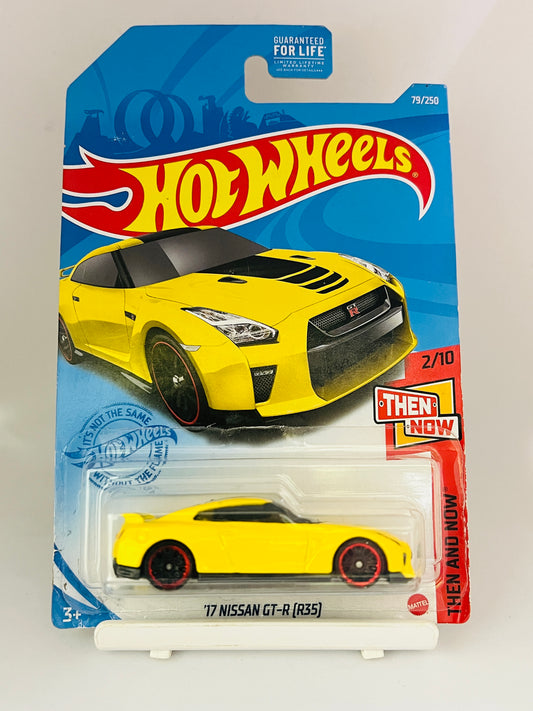 SOFT EDGES - HOTWHEELS - 17 NISSAN GT-R (R35) - 1C - Its Fun- Hot wheels - matchbox - diecast
