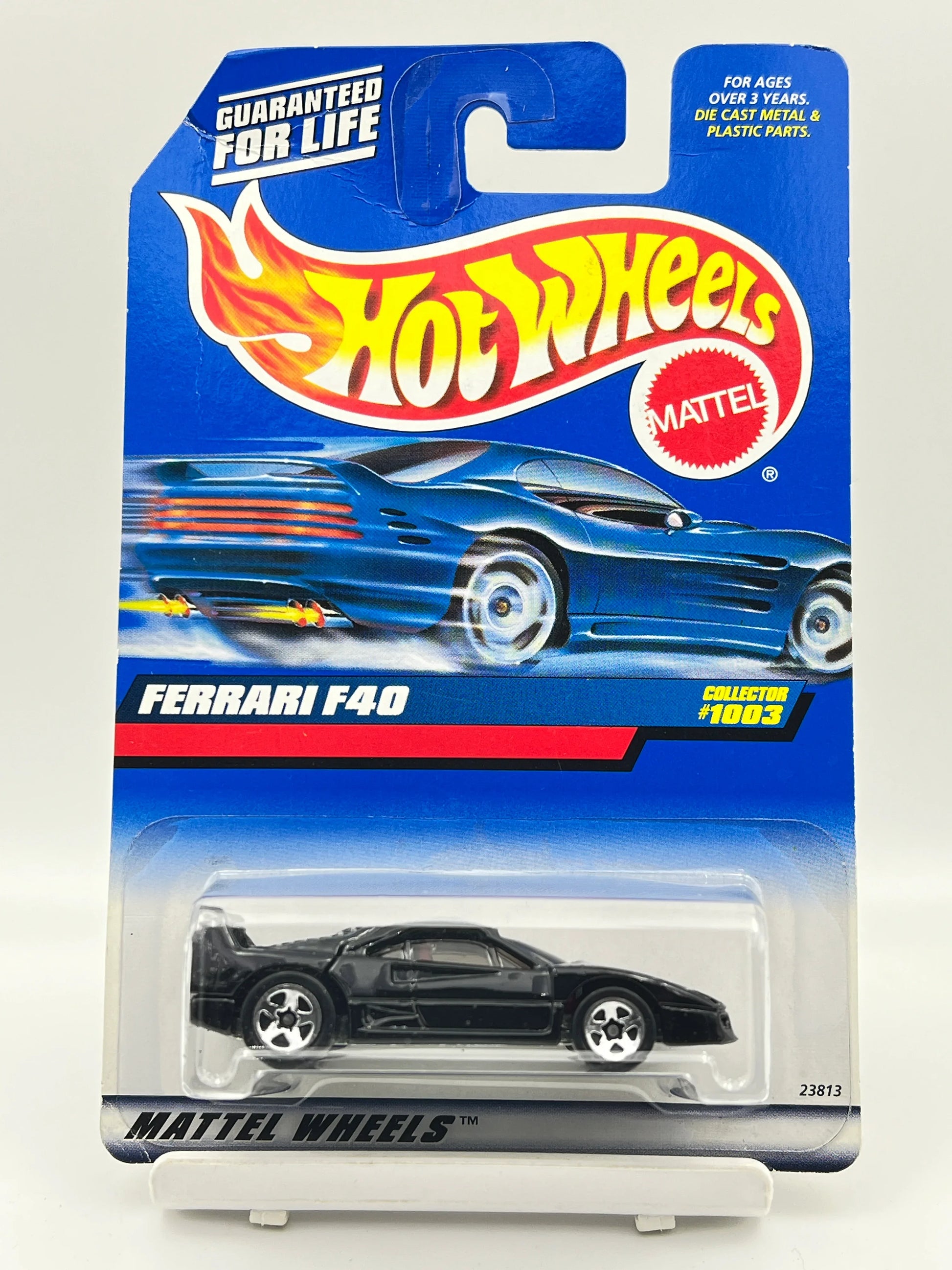 HOT WHEELS - FULL METAL - FERRARI F40 - BLACK - 1D - Its Fun