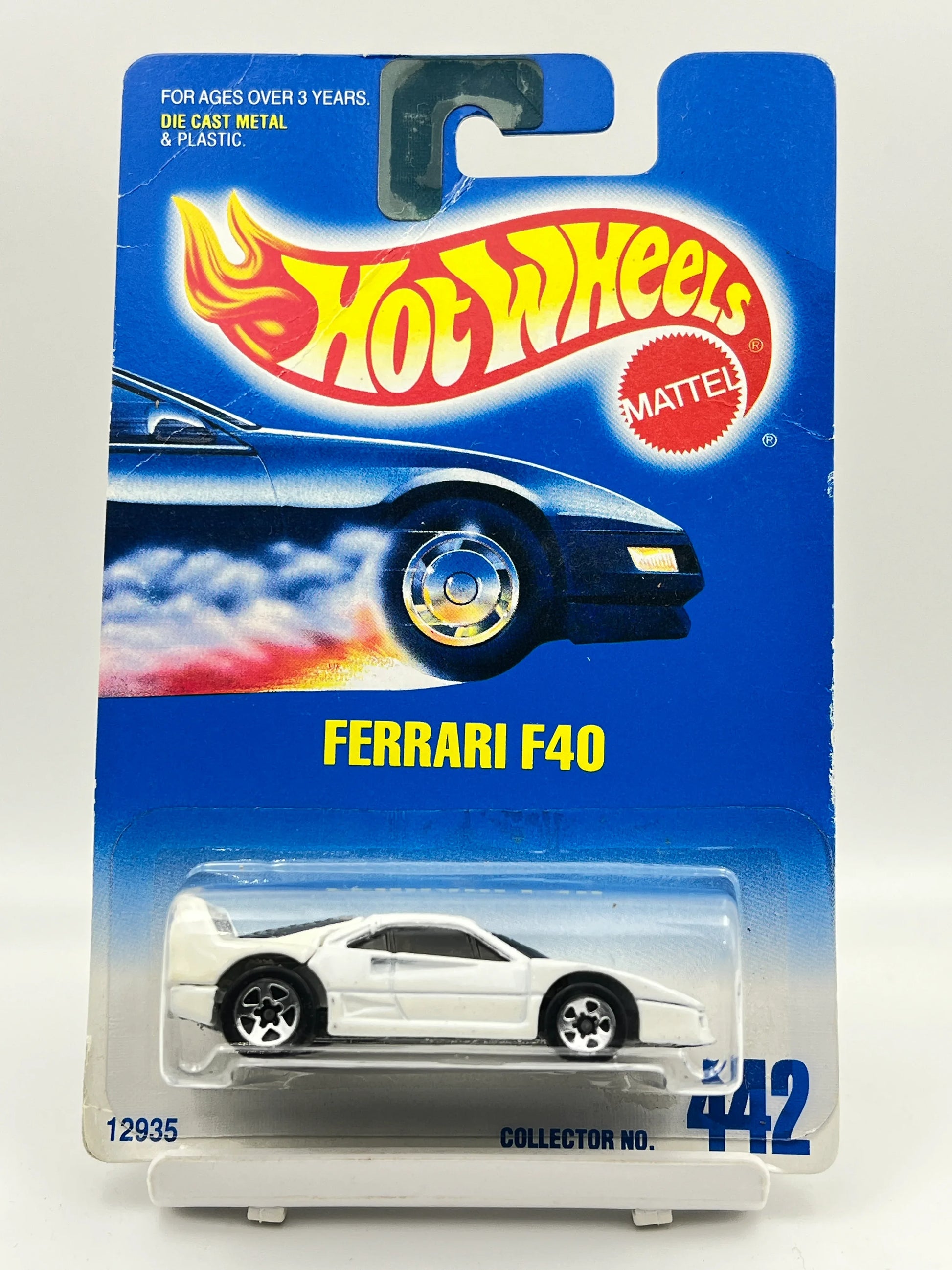 HOT WHEELS - FULL METAL - FERRARI F40 - WHITE - 1D - Its Fun
