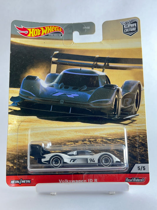 CREASED CARD - PREMIUM - VOLKSWAGEN ID R - 5C - Its Fun- Hot wheels - matchbox - diecast