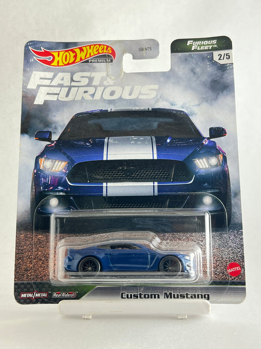 PREMIUM - FAST AND FURIOUS CUSTOM MUSTANG - 5C - Its Fun- Hot wheels - matchbox - diecast