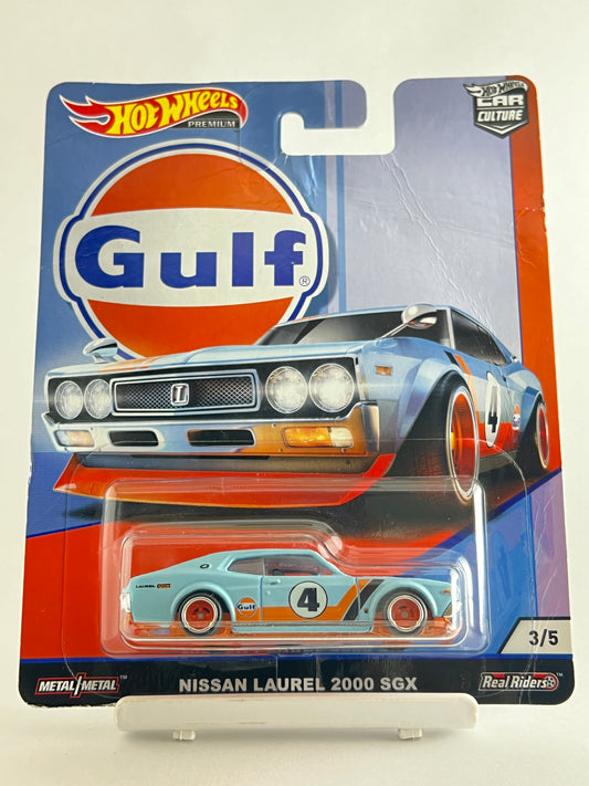 CREASED CARD - PREMIUM - NISSAN LAUREL 2000 SGX - 5B - Its Fun- Hot wheels - matchbox - diecast