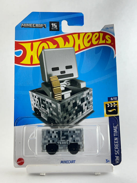 MILD CREASE - MINECART - 4A - Its Fun- Hot wheels - matchbox - diecast