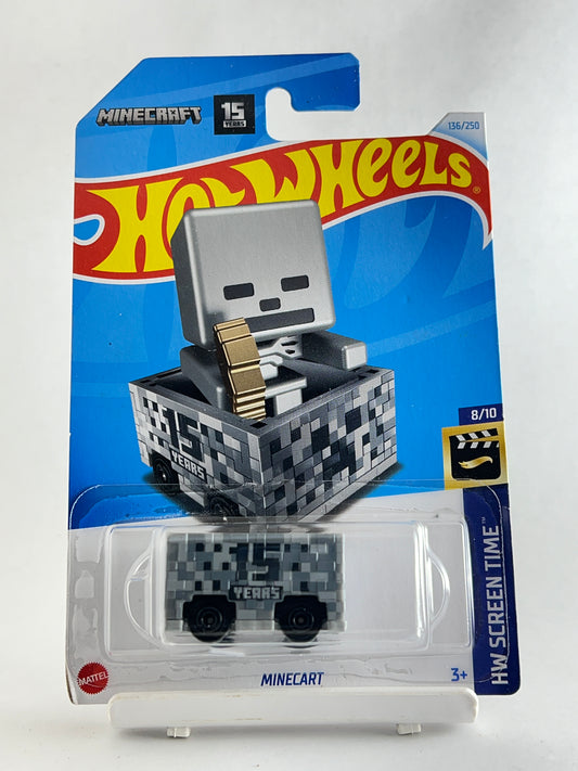 MINECART - 4B - Its Fun- Hot wheels - matchbox - diecast