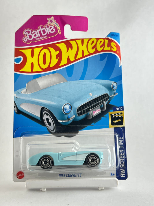 1956 CORVETTE - BLISTER SQUEEZE - 4A - Its Fun- Hot wheels - matchbox - diecast