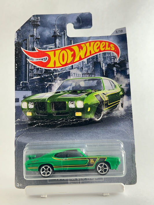 CARD DAMAGED - 70 PONTIAC GTO JUDGE - 4D - Its Fun- Hot wheels - matchbox - diecast